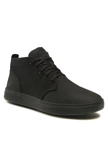 Šnurovacie čižmy Timberland čierna