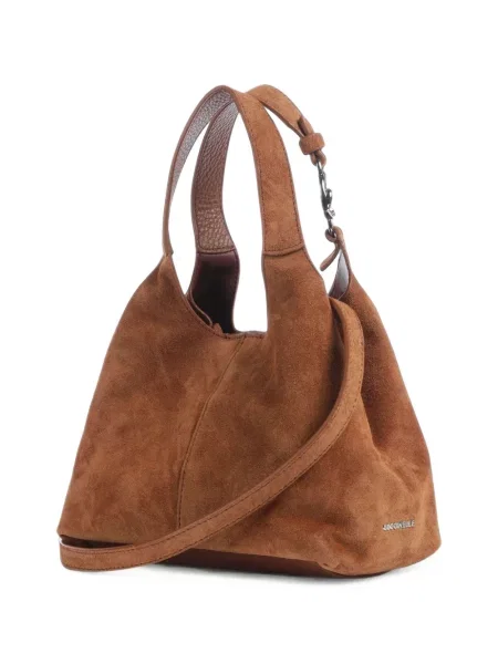 Τσάντα shopper Coccinelle σουέτ καφέ