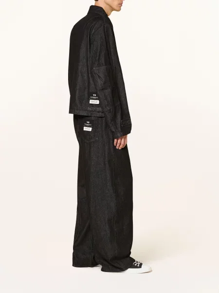 Džíny Straight Fit black černé