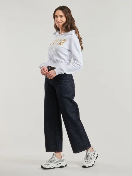 Geacă de blugi Versace Jeans Couture alb