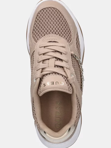 Кроссовки Guess бежевые