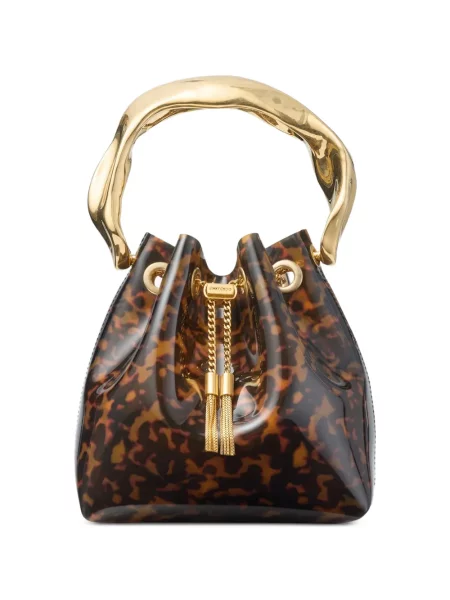 Geantă Jimmy Choo maro