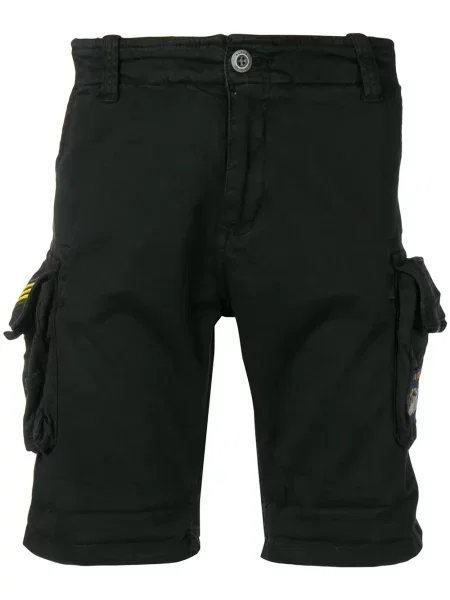 Pantaloni scurți cargo Alpha Industries negru