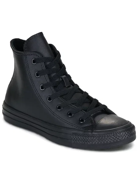 Členkové topánky Converse čierna