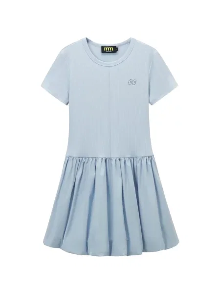 Mini rochie mini Mini Cream de costum mini albastru