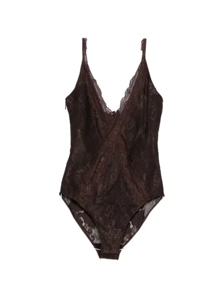 Body Herskind din dantelă maro