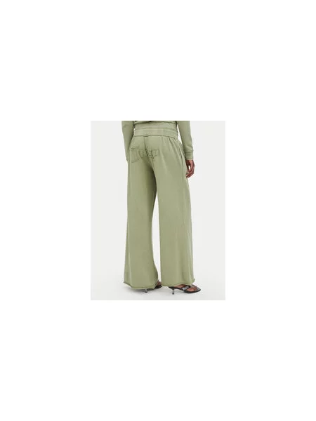 Juicy Couture Sportinės kelnės Chaki Relaxed Fit