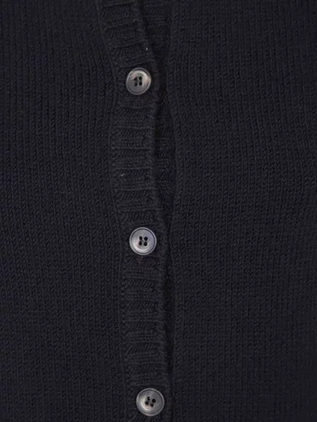 Ζακέτα Base από μαλλί merino μαύρο