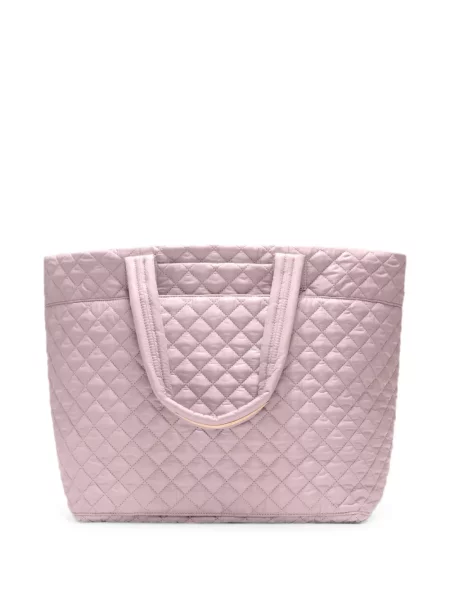 Matlasat geantă shopper Mz Wallace roz