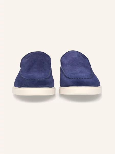 Heinrich Dinkelacker Loafersy Genua Plain Loafer V blau niebieskie
