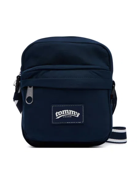 Tommy Jeans Geantă crossover Tjm Collegiate Reporter Bleumarin