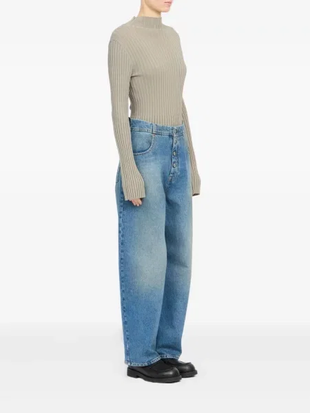 Džíny Mm6 Maison Margiela s 5 kapsami modré