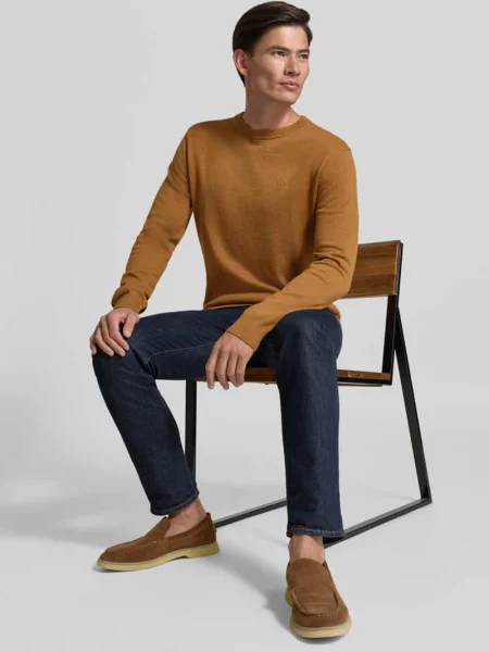 Sweter w kroju regular fit z czystej bawełny Tom Tailor