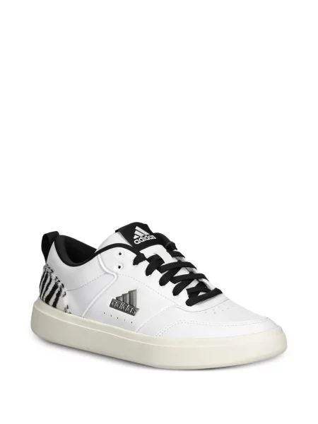 Бягане панталон Adidas на платформе с принт розово