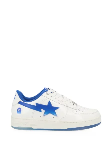 Sneakerși A Bathing Ape® din piele alb