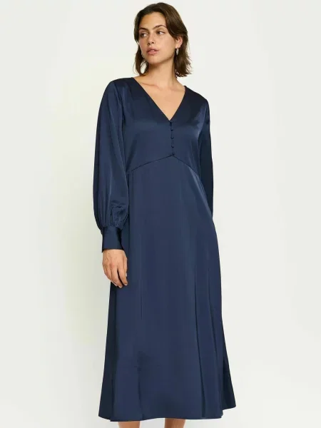 Soft Rebels Rochie SRAbia închis albastru