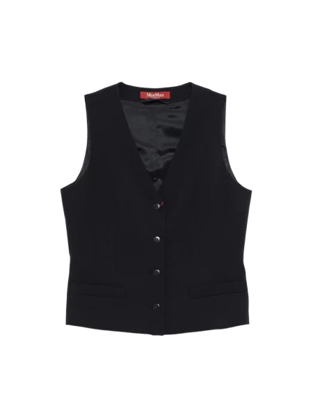 Kamizelka Max Mara Studio niebieska