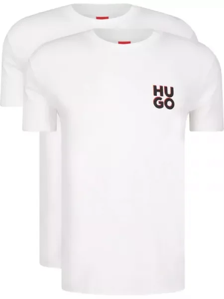 HUGO Tricou alb