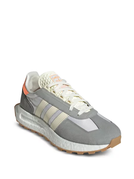 Sneakerși Adidas cu dungi gri