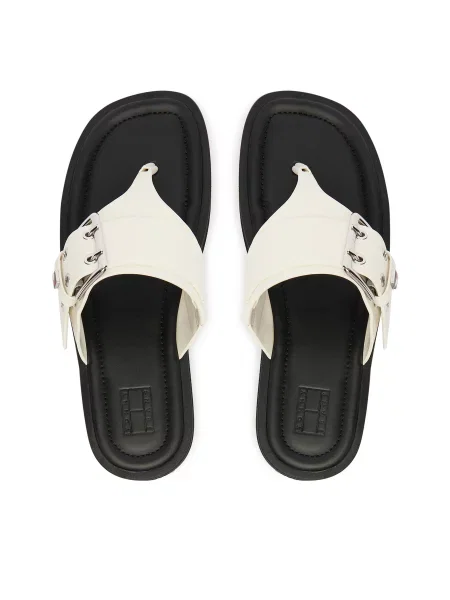 Джапанки Tommy Jeans Tjw Buckle Sandal бял