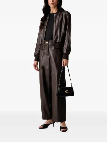 Cu centură pantaloni Armani Exchange maro