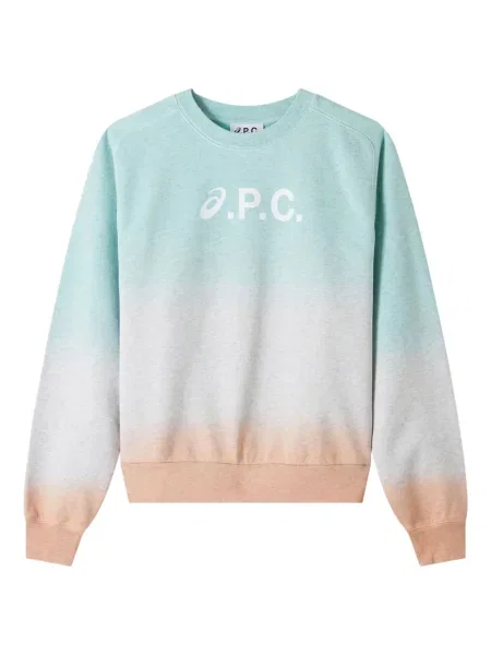 Hanorac A.p.c. cu strasuri albastru