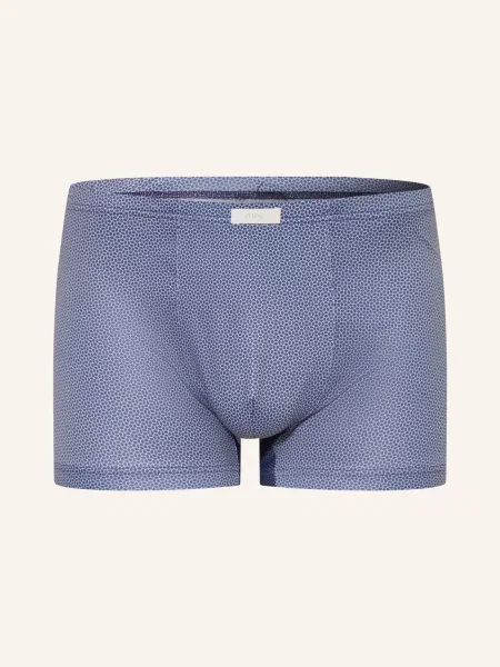Mey Boxerky Řady Curved Lines modrá bílá