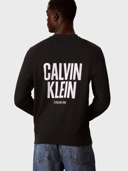 Світшот Calvin Klein Jeans чорний