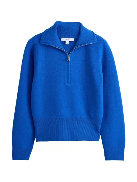Next Pulover cobalt albastru