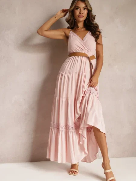 Rochie cu Asoonice roz
