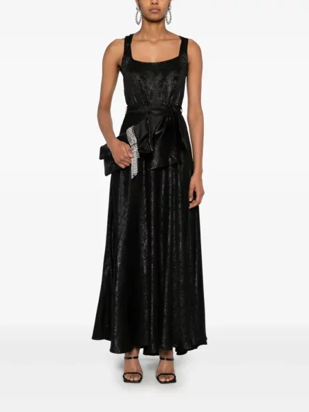 Rochie maxi Baruni de costum negru