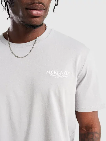 Mckenzie T-Shirt Type szara