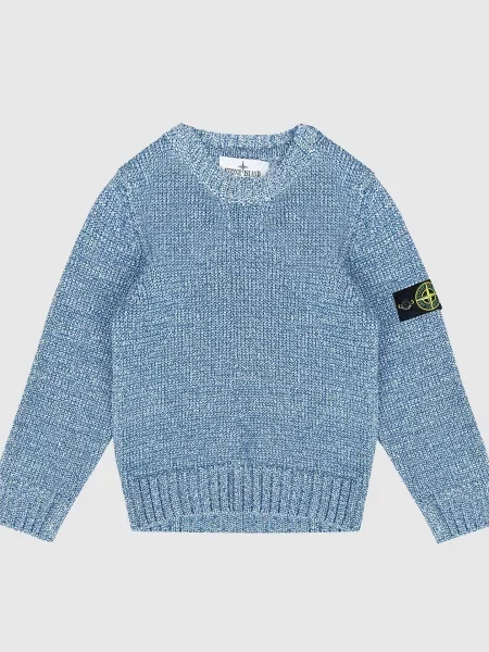 Детский свитер Stone Island голубой