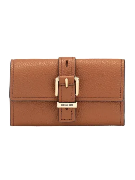 MICHAEL Michael Kors Portofel Michael Kors Porte monnaie / billet Cuir Nolita Marron' maro