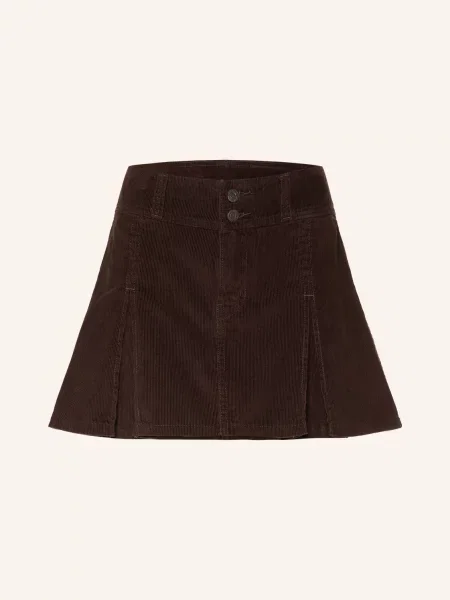 Levi's® Kordurová Sukně tmavě hnědá