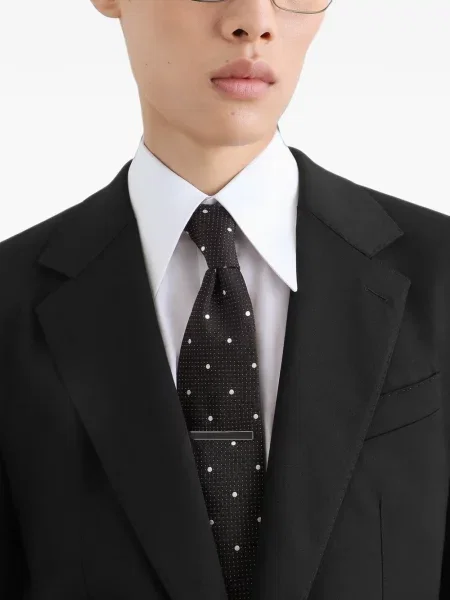 Geacă Dolce & Gabbana de lână negru