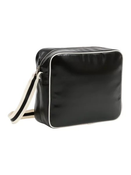 Torba FRED PERRY Classic Shoulder Bag Black/ Ecru Universal czarna