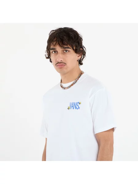 Тениска Vans с принт бяло