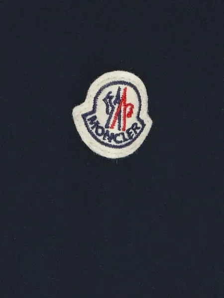 Bluza z kapturem dziecięca Moncler Enfant niebieska
