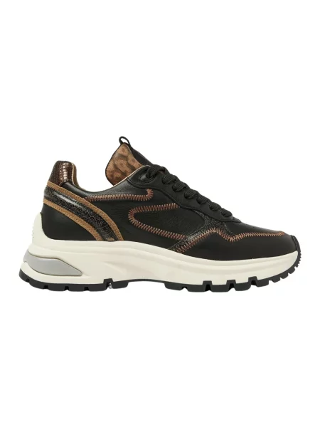 Sneakersy Via Vai zamszowe czarne
