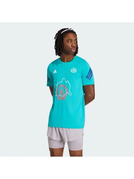 Vienna Marathon Running Event T-Shirt Short Sleeve zielona