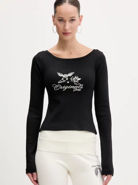 Guess Originals longsleeve czarny