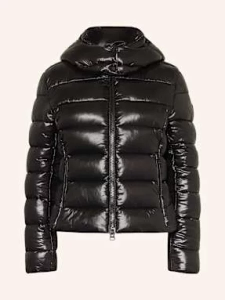 Save The Duck Kurtka Pikowana Cosmary Z Odpinanym Kapturem schwarz czarna