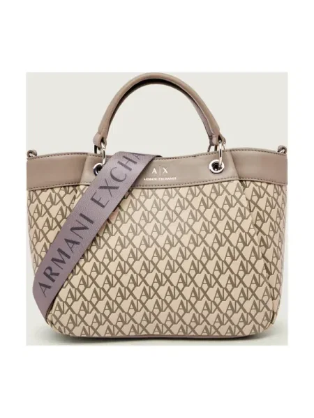 Geantă Armani Exchange bej