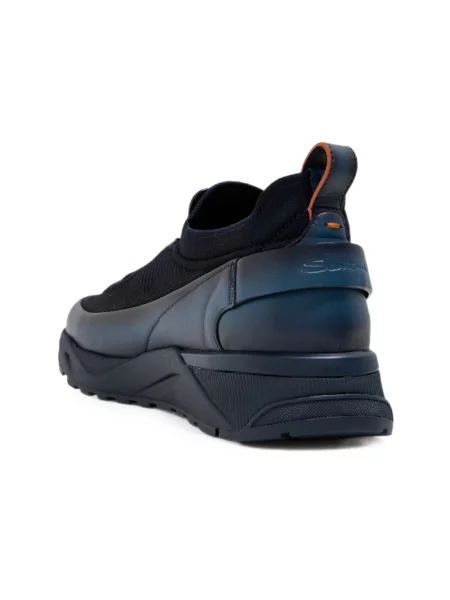 Sneakersy Santoni niebieskie