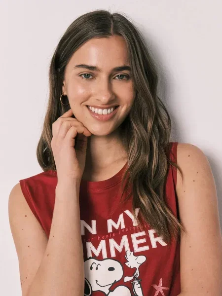 Women'secret piżama czerwona