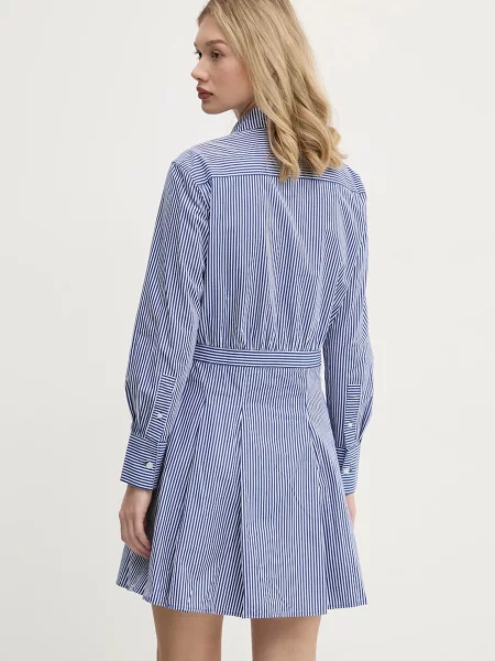Šaty Tommy Jeans tmavomodrá mini