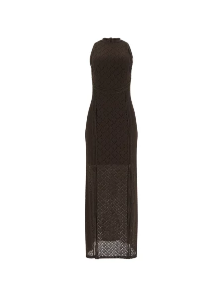 Lung rochie Guess ajurata maro
