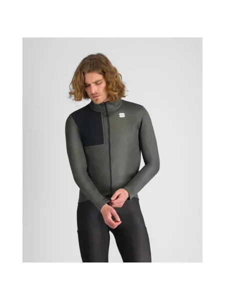 Kurtka Sportful Giara Softshell szary ciemny S czarny