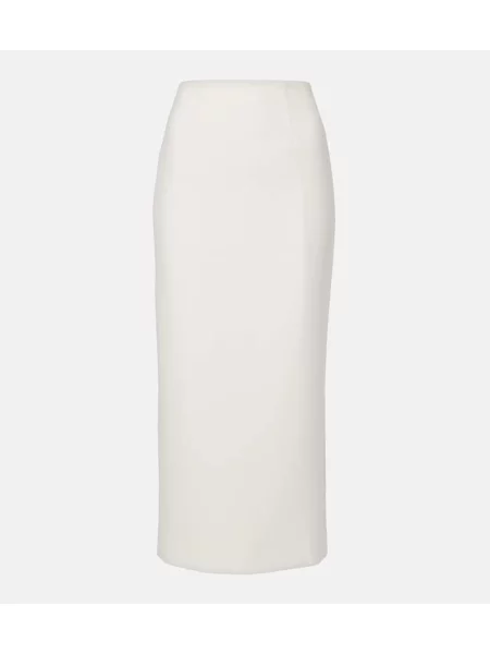 Fustă tip creion Roland Mouret alb